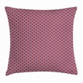 thumbnail image 1 of 4th of July Throw Pillow Cushion Cover, Diagonal Stripes with Stars Union of the States Day of Independence, Decorative Square Accent Pillow Case, 20 X 20 Inches, Violet Blue Red White, by Ambesonne, 1 of 2
