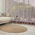 thumbnail image 1 of 4th of July Tulle Curtains with Rod Pocket, Stripes with Stars Freedom and Liberty of the USA National Holiday, Sheer Drape for Wedding Party 2 Panels, 7 Sizes, Royal Blue Beige Red, by Ambesonne, 1 of 3