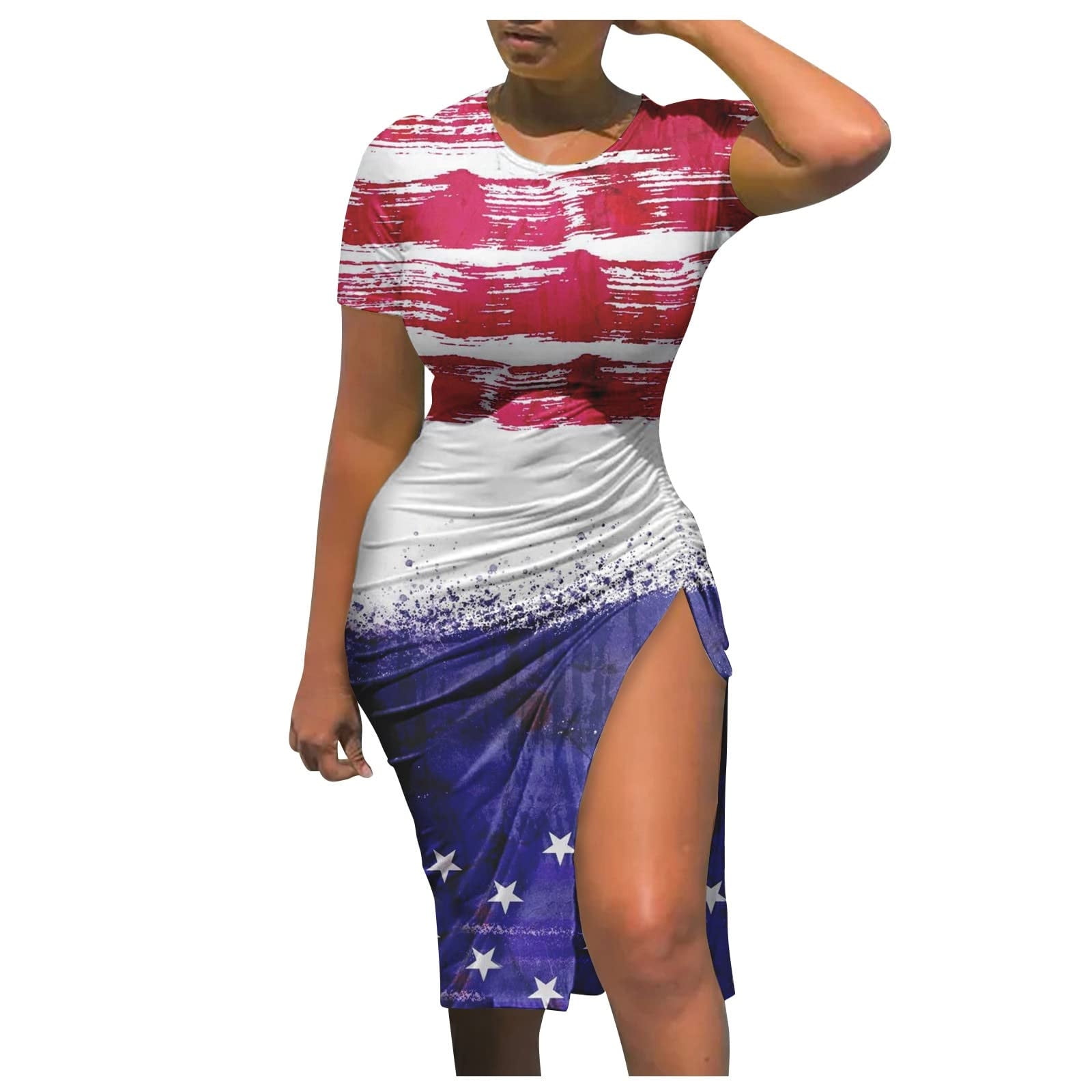 4th of july bodycon dress
