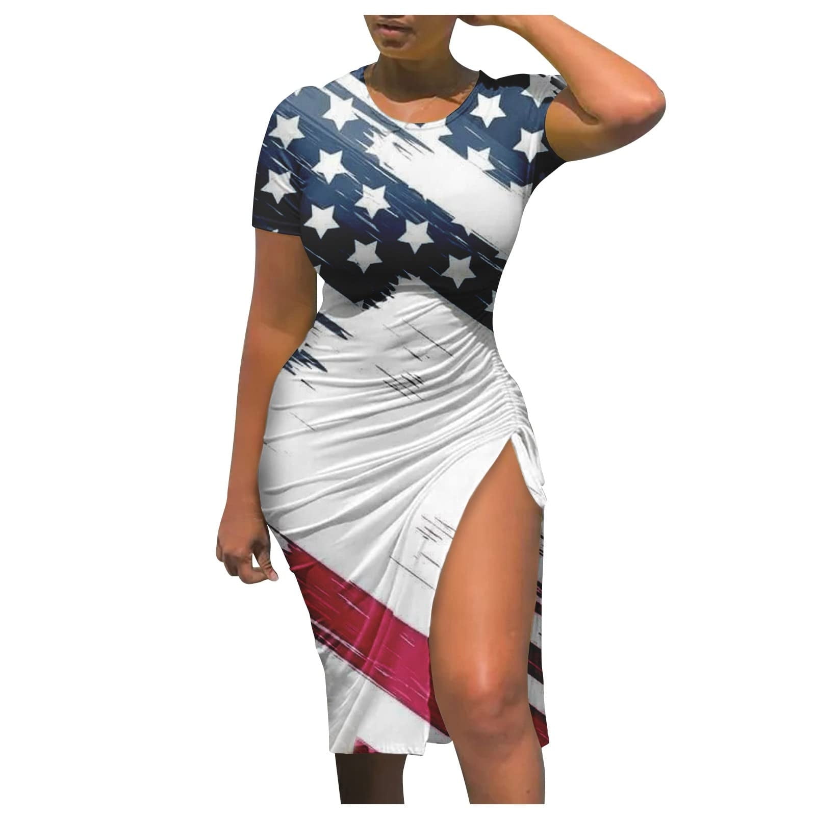 4th of july bodycon dress