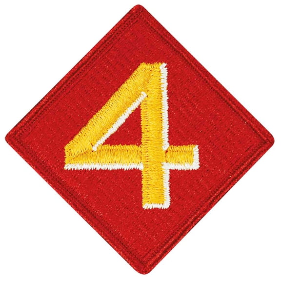 4th Marine Division Patch