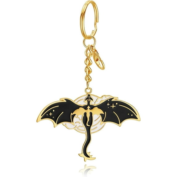 4th Merch Keychain Merchandise Dragon Wing Key Chain Accessories Book Lovers Gifts