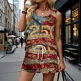 thumbnail image 1 of 4th Of July 2 Piece Outfits Women Square Neck Tank Top and Shorts Matching Sets Casual Patriotic Shirt Summer Set, 1 of 8