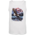 thumbnail image 1 of 4th Of July American Flag Bald Eagle Mens Tank Top, 1 of 1