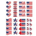 4th Of July American Independence Day Stickers USA Flag Patriotic
