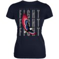 thumbnail image 1 of 4th Of July American Road To Victory Eagle Fight Juniors Soft T Shirt Navy 2XL, 1 of 1