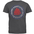 thumbnail image 1 of 4th Of July American Viking Valknut Runes Mens T Shirt, 1 of 5