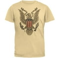 thumbnail image 1 of 4th Of July Born Free American Eagle Mens T Shirt Yellow Haze LG, 1 of 1