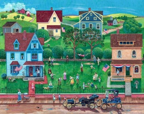4th Of July Canvas Art - Bob Pettes (20 x 16)