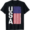 thumbnail image 1 of 4th Of July Celebration Independence Freedom America Vintage T-Shirt Black 4X-Large, 1 of 4