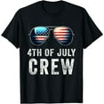thumbnail image 1 of 4th Of July Crew Matching Family Outfits Men Women Kids Fun T-Shirt, 1 of 4