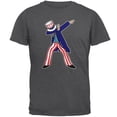 thumbnail image 1 of 4th Of July Dabbing Uncle Sam Mens T Shirt, 1 of 5