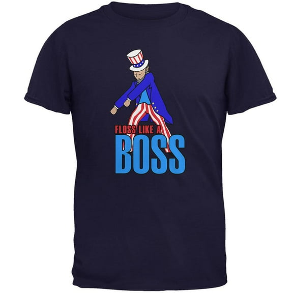 4th Of July Flossing Uncle Sam Dance Patriot Mens T Shirt