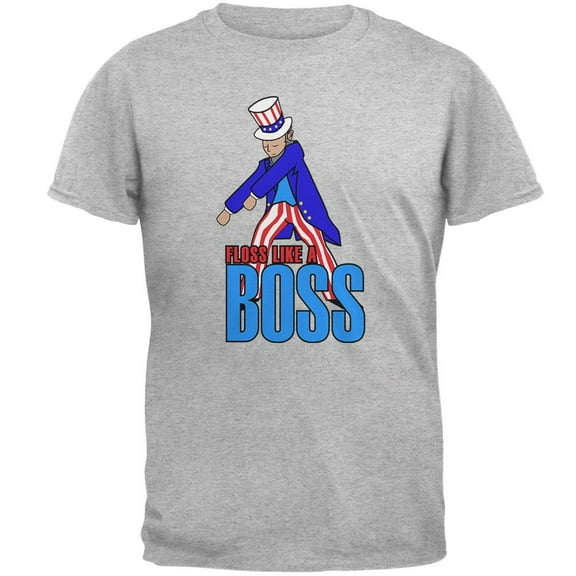 4th Of July Flossing Uncle Sam Dance Patriot Mens T Shirt