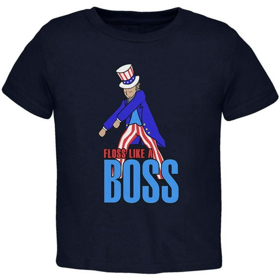 4th Of July Flossing Uncle Sam Dance Patriot Toddler T Shirt