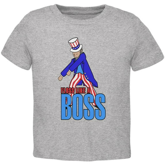 4th Of July Flossing Uncle Sam Dance Patriot Toddler T Shirt