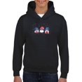 thumbnail image 1 of 4th Of July Gnomes Hoodie Juniors -Image by Shutterstock,  Small, 1 of 4