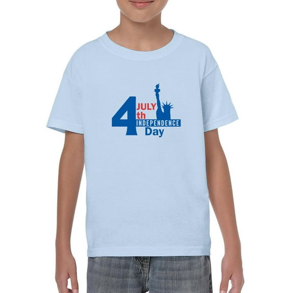 4th Of July Independence Day. T-Shirt Juniors -Image by Shutterstock, x-Small