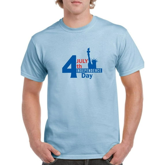 4th Of July Independence Day. T-Shirt Men -Image by Shutterstock, Male Large