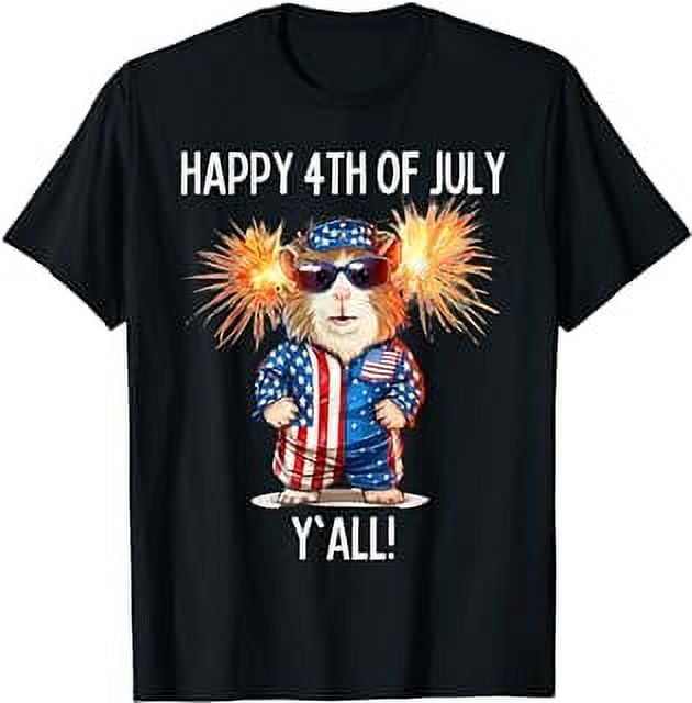 4th Of July Patriotic Guinea Pig T-Shirt - Walmart.com