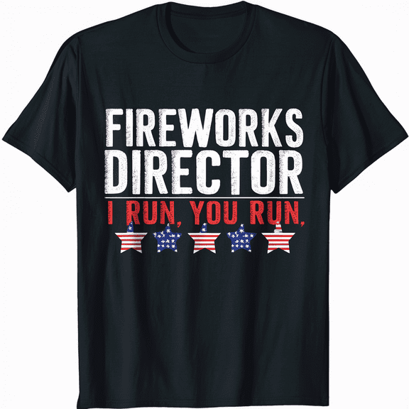 4th Of July USA Flag Firework T-Shirt