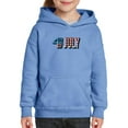thumbnail image 1 of 4th Of July Vintage Banner Hoodie Juniors - Youth Hoodie, Large, 1 of 4