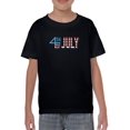 thumbnail image 1 of 4th Of July Vintage Banner T-Shirt Juniors -Image by Shutterstock,  Large, 1 of 4