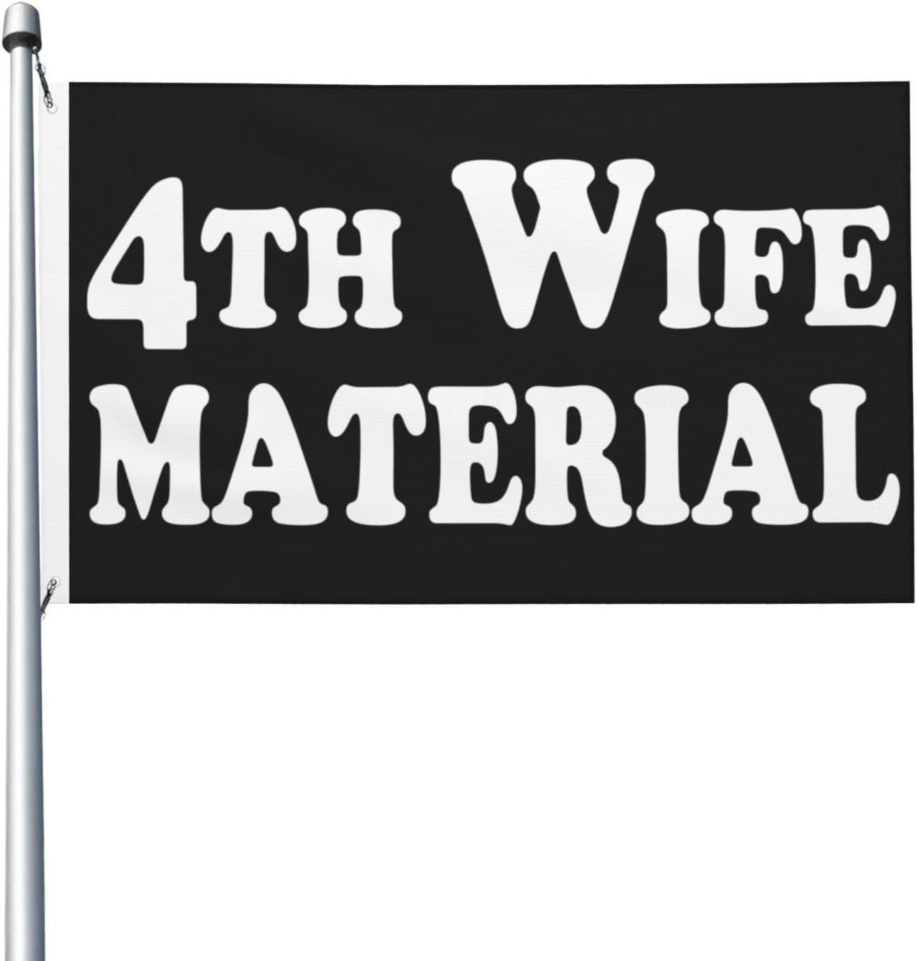4th Wife Material Flags For Dorm Flags Funny College Room Decor College 4th Wife Material Flags For Dorm Flags Funny College Room Decor College
