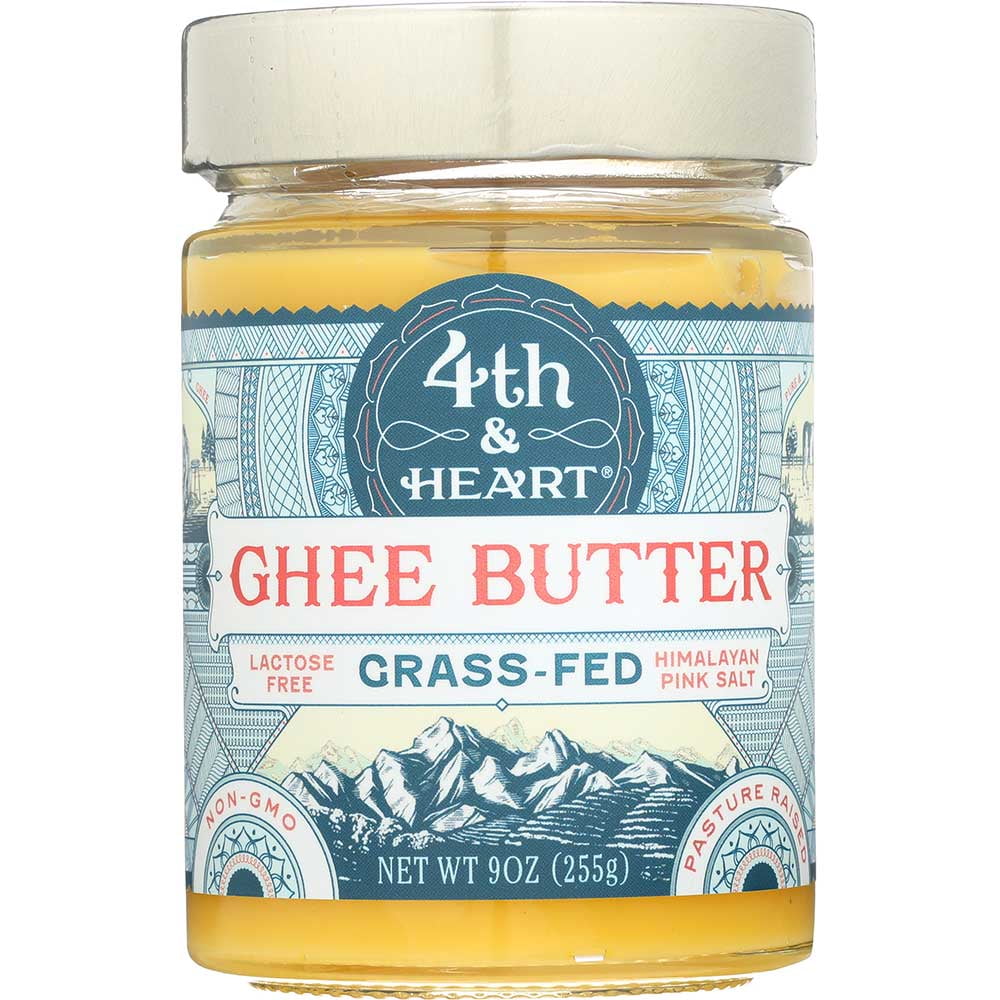 4th and Heart Himalayan Pink Salt Ghee Butter, 9 Ounce -- 6 per case.