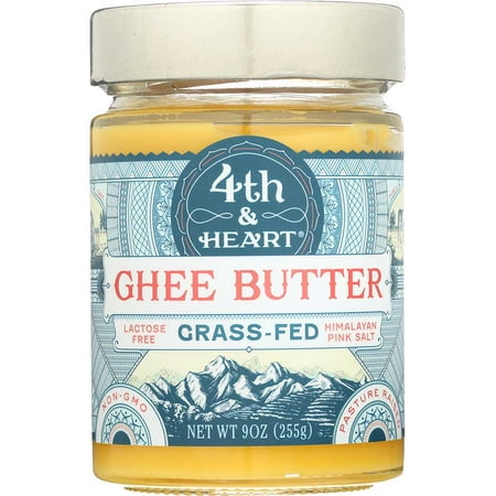 4th and Heart Himalayan Pink Salt Ghee Butter, 9 Ounce -- 6 per case.
