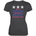 thumbnail image 1 of 4th of July Always Be Yourself Patriot Juniors Soft T Shirt Deep Heather SM, 1 of 1
