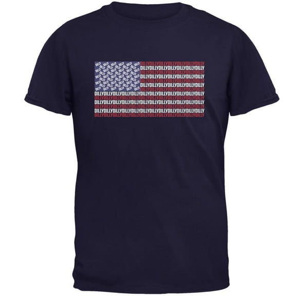 4th of July American Flag Dilly Dilly Mens T Shirt