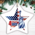 thumbnail image 1 of 4th of July American Patriotism Ornament, 1 of 5
