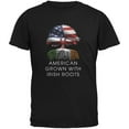 thumbnail image 1 of 4th of July American Roots Black Adult T-Shirt - 2X-Large, 1 of 1