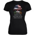 thumbnail image 1 of 4th of July American Roots Black Juniors Soft T-Shirt - Small, 1 of 1