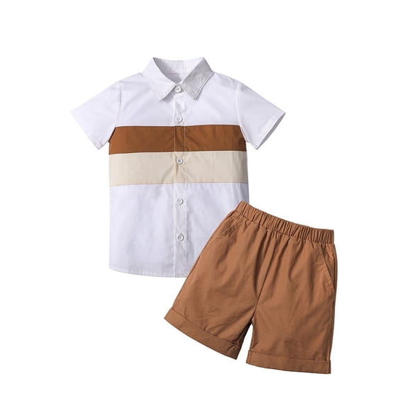 4th of July Baby Boy Outfit Toddler Boy Clothes Short Sleeve Independence Day Cotton T-shirt4-5years