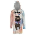 thumbnail image 1 of 4th of July Boykin Spaniel Celebrates Independence Day All Over Print 3D Hooded Duffle Toggle Coat Dog Lover - 12010, 1 of 6