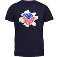 thumbnail image 1 of 4th of July Bursting with Pride Mens T Shirt Navy 4X-LG, 1 of 1