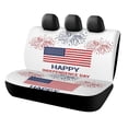thumbnail image 1 of 4th of July Car Rear Seat Cover Accessories Universal Fit Car Seat Covers Durable, 1 of 6