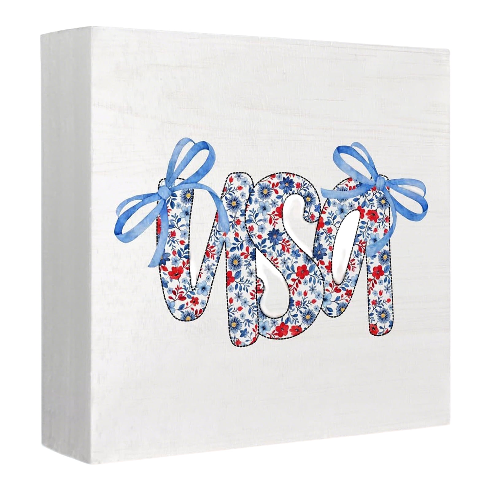 4th of July Decorative Ornament with Star-shaped PVC Logo of the US ...