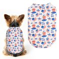 thumbnail image 1 of 4th of July Dog Shirt Flag Clothes,Patriotic Pet Clothes Independence Day Dog Outfit Summer Clothing for Small Medium Large Dogs,S, 1 of 9