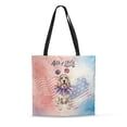 thumbnail image 1 of 4th of July English Setter Celebrates Independence Day All Over Print 3D Canvas Tote Bag Dog Lover Reusable Handbag - 12010, 1 of 5