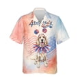 thumbnail image 1 of 4th of July English Setter Celebrates Independence Day Hawaiian Shirt Breathable Summer Unisex Merch Dog Lover - 12010, 1 of 6