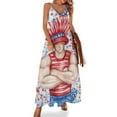 thumbnail image 1 of 4th of July Fine Art Sleeveless Dress Summer Dress Woman 2025, 1 of 7
