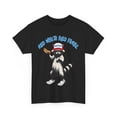 thumbnail image 1 of 4th of July Funny Raccoon Red White And Feral Women Men T-Shirt, 1 of 2
