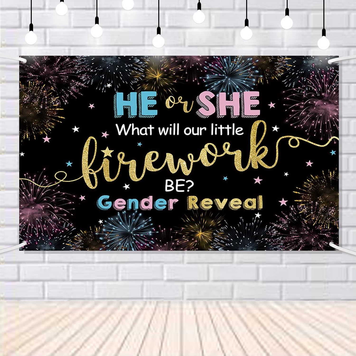 4th of july gender reveal cake
