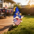 thumbnail image 1 of 4th of July Gnome Garden Stake,Red White Blue Patriotic Gnome Figurine Yard Art For Outdoor Lawn Festival Decoration,13 Inch, 1 of 7