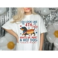 thumbnail image 1 of 4th of July Hot Dog Shirt, Funny Wiener Dog Tee, Dachshund Independence Day Shirt, You Look Like the Fourth of July TH260573, 1 of 5