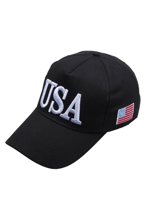 4th of July Independence Day Sun Hat Male Female Neutral Summer America Flag Baseball Caps Corduroy Adjustable Visors Hats