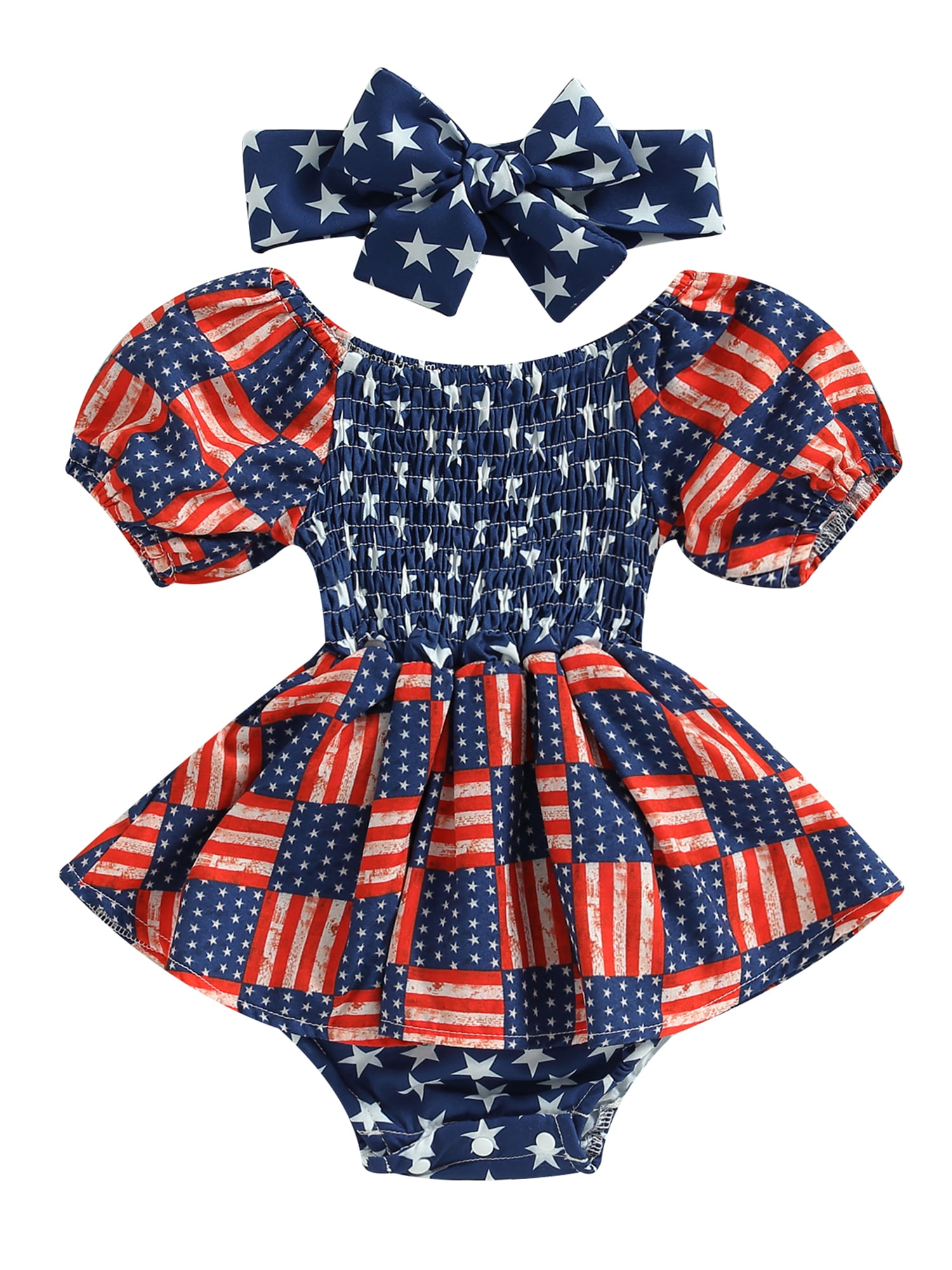 fourth of july baby dress